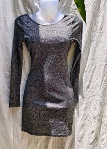H&M FULL SHIMMERY BODYCON