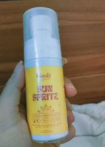 New Gush suncrean spray