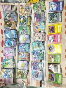 Naruto And Pokemon Cards Combo