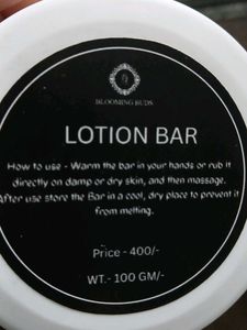 Lotion Bar