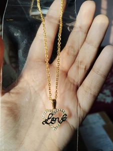 🔥SET OF 6🔥Necklace - Gold with Charm Pendan