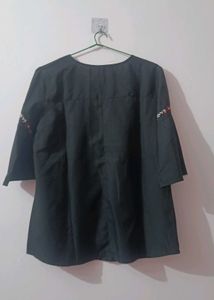 Black Embroidery Top