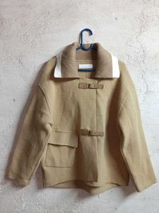 NEW Winter Fashion Woolen Toggle Cardigan Coat
