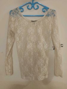 Mesh Crop Top