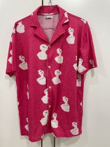 Vibrant Pink Night Suit Top