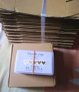 Courgrated Box And Thank You Card ☺️✨