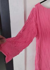 Aesthetic Pink💕 Kurta