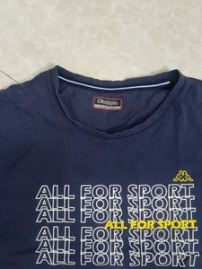 Kappa Navy &#34;All For Sport&#34; Tee