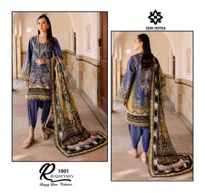 Pakistani Cotton Unstitched Dress Material
