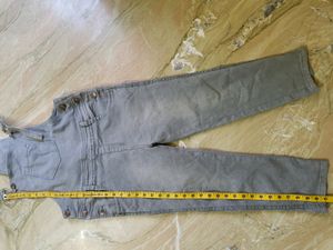 A Grey Dungarees