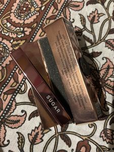 Sugar Mettle Satin Red Lipstick