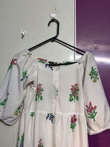 Floral Print Casual Dress