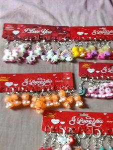 Five Dozen Keychain- More Than 60 Pieces