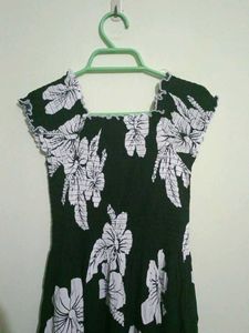 Hibiscus Print Women’s Tube Dress