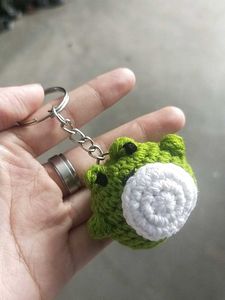 Crochet Cute 🐸 Keychain.