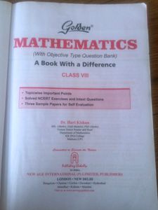 🔥Sale🔥Class 8 Golden MATHEMATICS Guide..