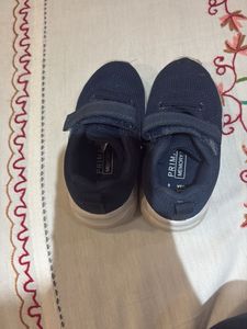 Cute Navy Blue Kids Shoes