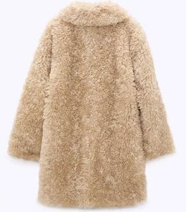 Zara Faux Fur Coat
