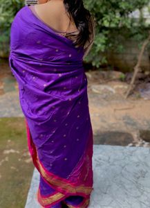 Elegant Purple Saree