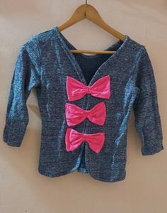 Cute Girls&#39; Top with Bows😻