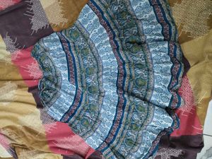 Boho Print Ethnic Skirt