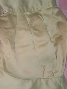 Elegant Cream Puff Sleeve Blouse