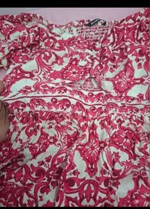unused Floral Print dress