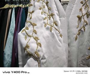 Elegant Embroidered Abaya