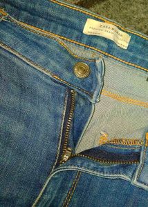 Zara Blue Denim Jeans