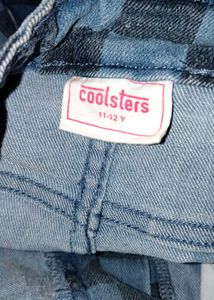 💙Checkered Wide Leg Jeans💙