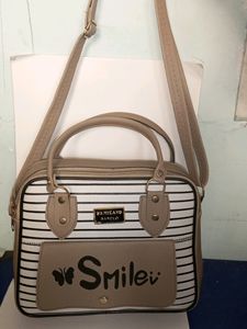 DA Milano Handbag Gold Color
