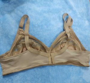 Golden Big Size Bra