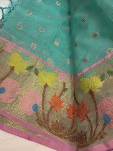 Banarasi Zari Work Saree