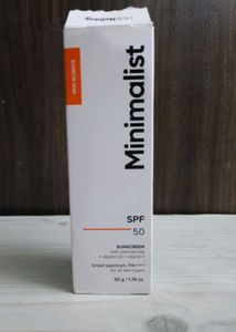 Minimalist SPF 50 Sunscreen 🍊