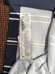 Zara Striped Camp Collar Shirt - SIZE M