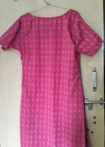 Pink Colour Kurta