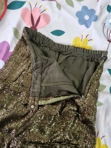 Sequin Mini Skirt