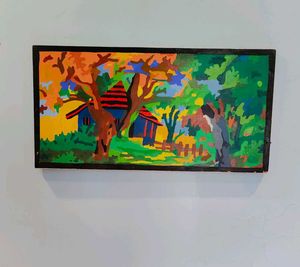 Huge Sale..!! Hand-painted Landscape Wall Art 🌿
