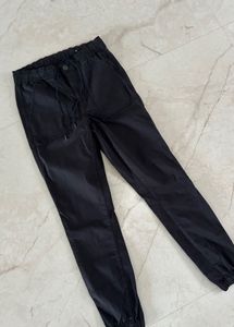 A Black Cargo Denim