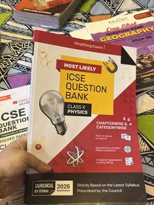 CLASS 10th OSWAAL 2025 ICSE BOOKS