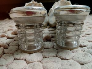 Transparent Footwear With Stones