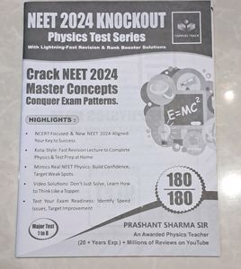 Physics test series papers for NEET