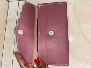 Magenta Colour Purse