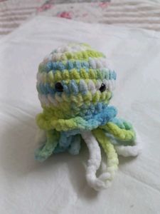 Crocheted Jellyfish Plushie