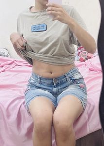 y2k slay-denim shorts