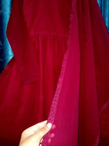 Elegant Maroon Outfit