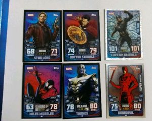 Marvel Topps Hero Attax Trading Cards X6