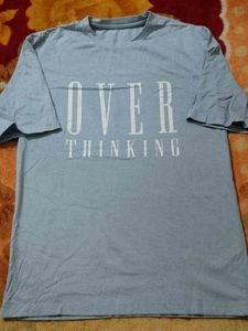 Gray Overthinking T-Shirt