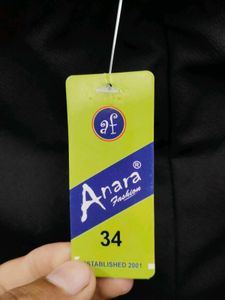 Black Casual Stretchable Trousers  (CO)