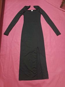 Elegant Black long Dress